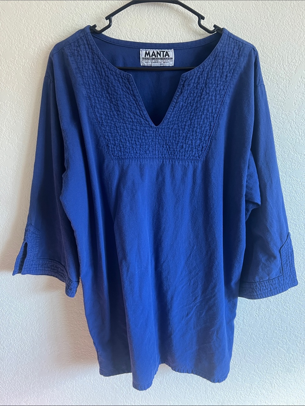 Manta 100% Cotton Tunic Top